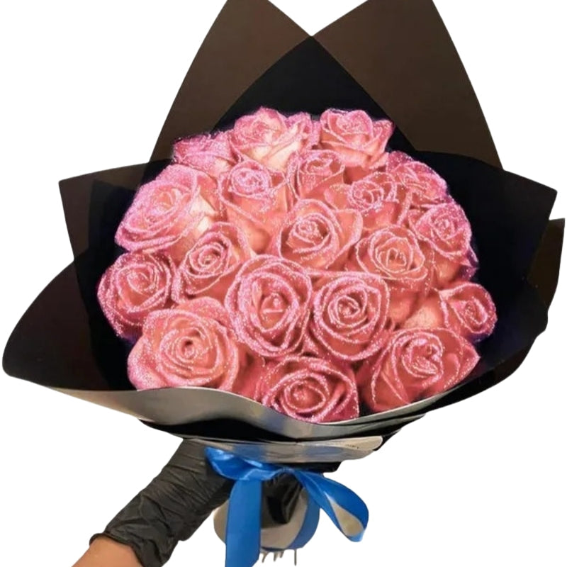 LumiPetal Glitter Roses – Decorative Skanto Flowers for Parties and Gifts | Skanto
