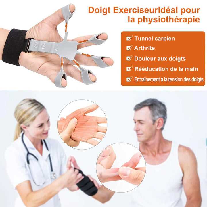 Silicone finger exercise trainer | Kalsten