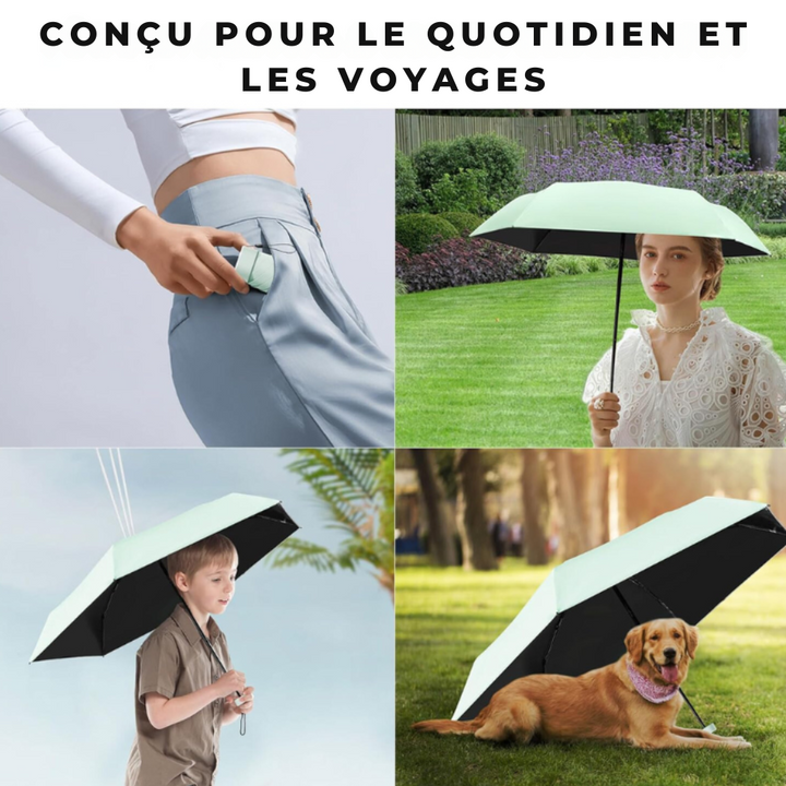 Compact Folding Umbrella – Rain Protection