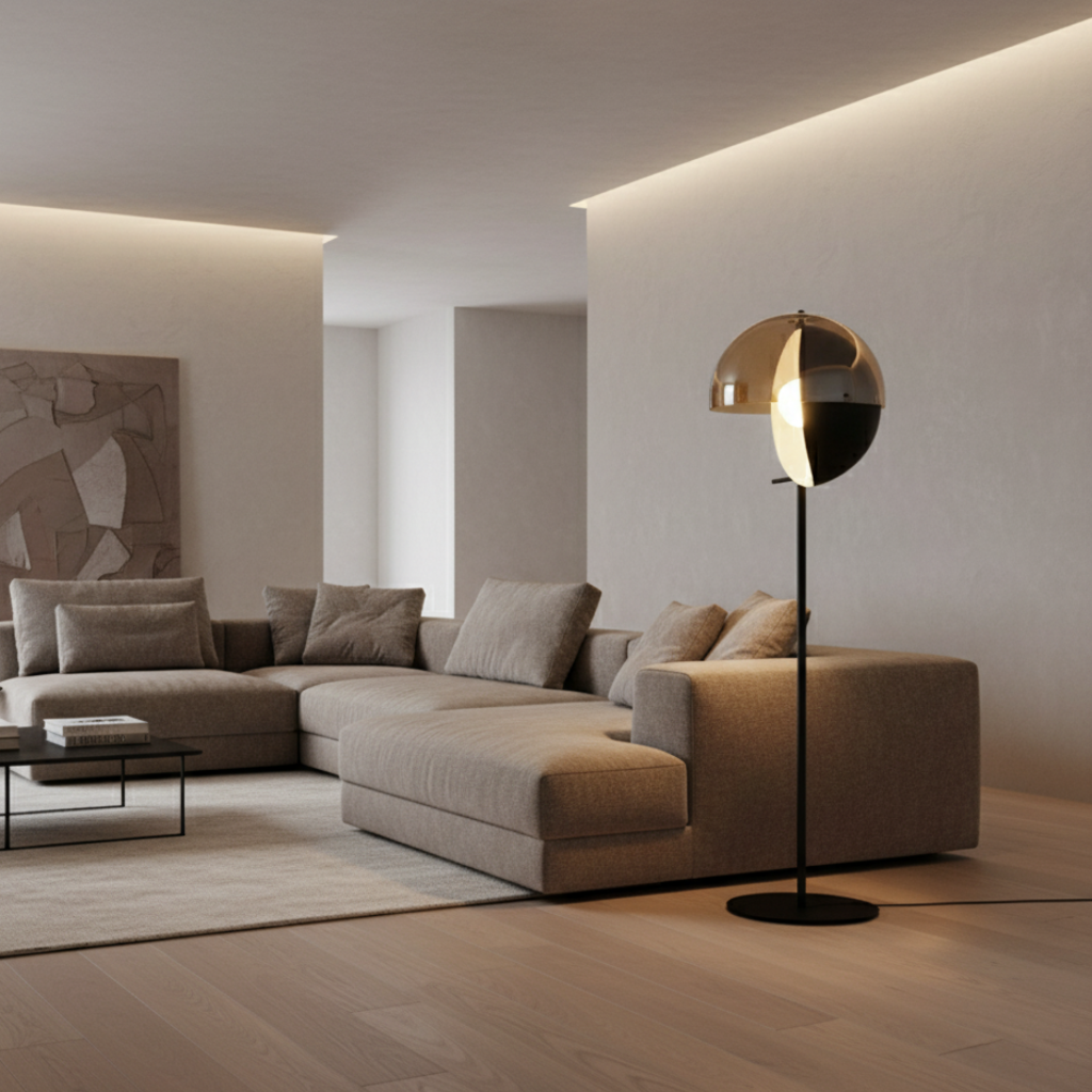 Neralith Soma Glass Standing Lamp