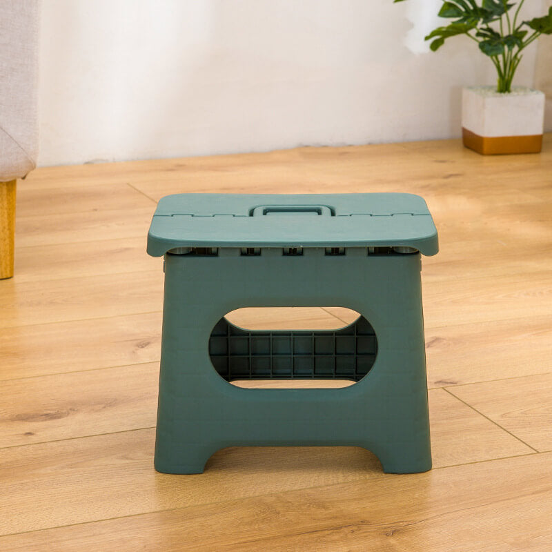 Skanto | Folding Step Stool with Handle | Lightweight. Durable & Space Saving for Kitchen. Bathroom. Office & Outdoor Use