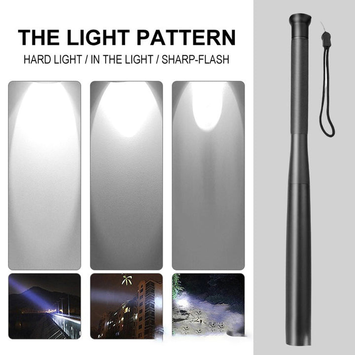 Baseball Bat LED Torch Flashlight