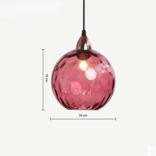 Glass Sphere Pendant Lamp - LumiSphere | Kalsten