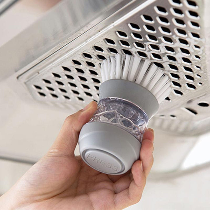 Washing Brush with Integrated Detergent Dispenser | Kalsten