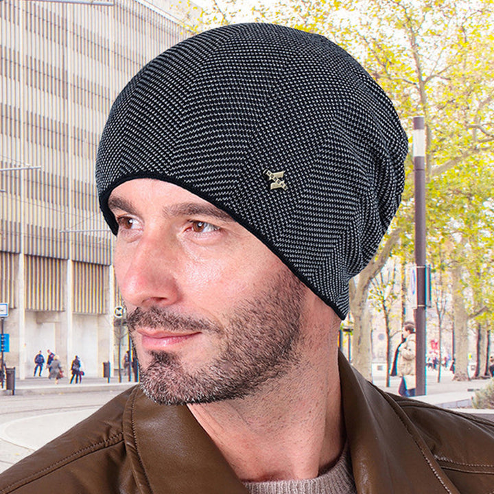 Knitted Wool Beanie Hat