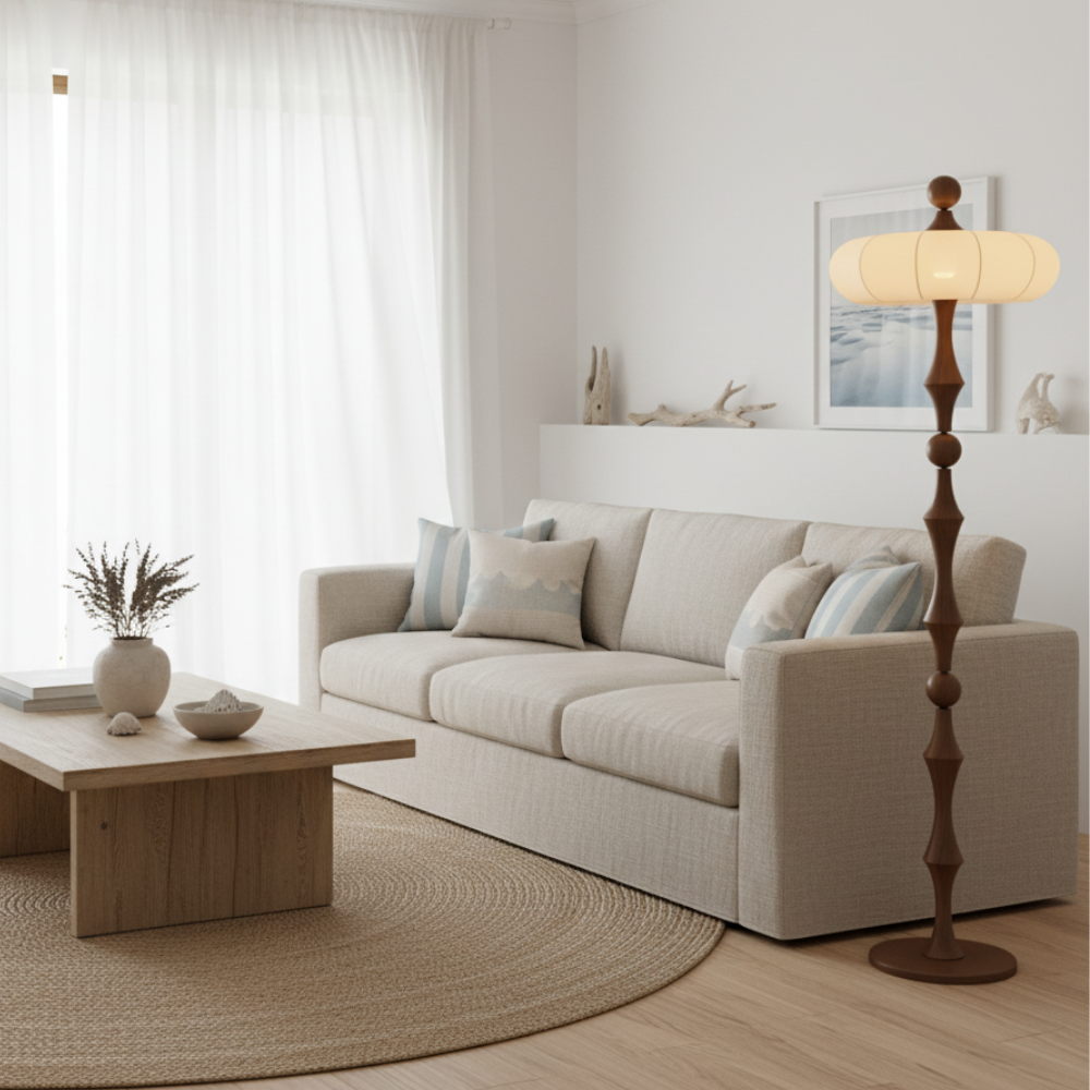 Milo Sculptural Retro Floor Lamp