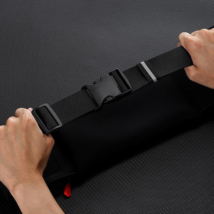Sport-waist-bag with large kettle outdoors | Kalsten