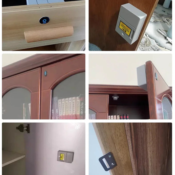 Electronic Cabinet Lock DIY for Wooden Drawer Cabinet | Kalsten