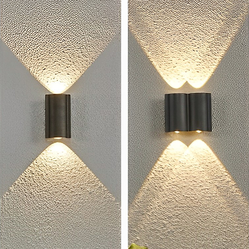 Creative Wave Up and Down Light LED Waterproof Modern Wall Washer Light | Kalsten