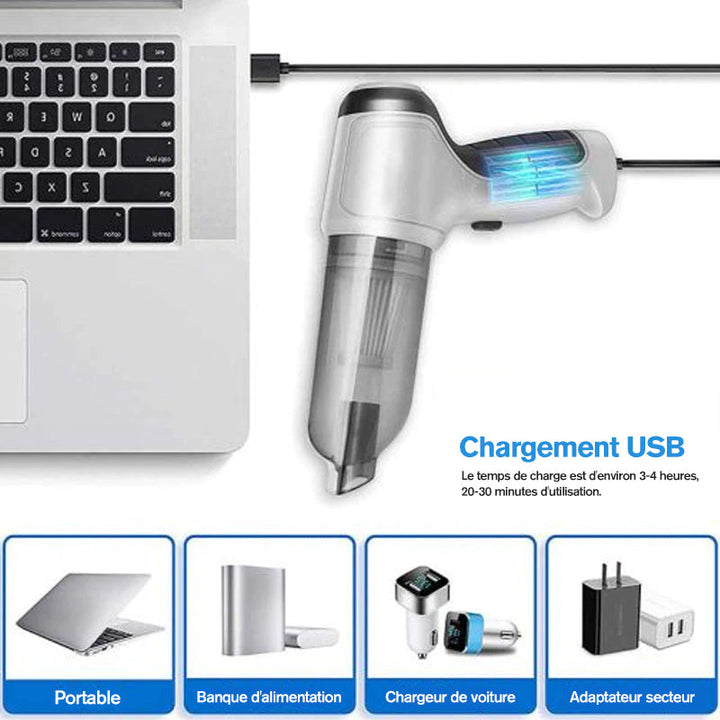 Cordless hand-held mini vacuum cleaner | Kalsten