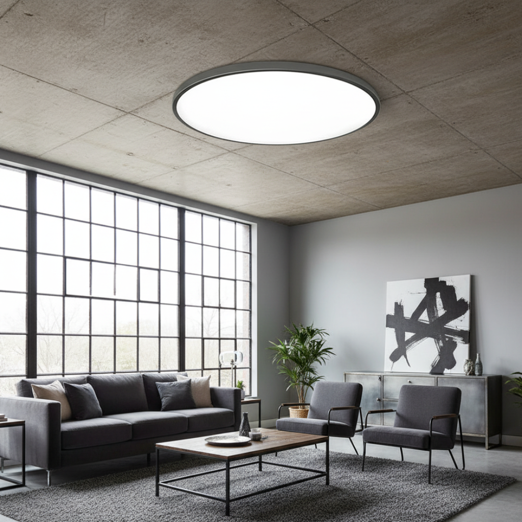 Sheen Ultra-Slim Round LED Flush Mount