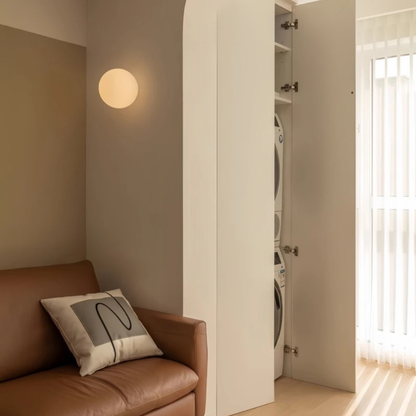Solstice Frosted Glass Wall Sconce