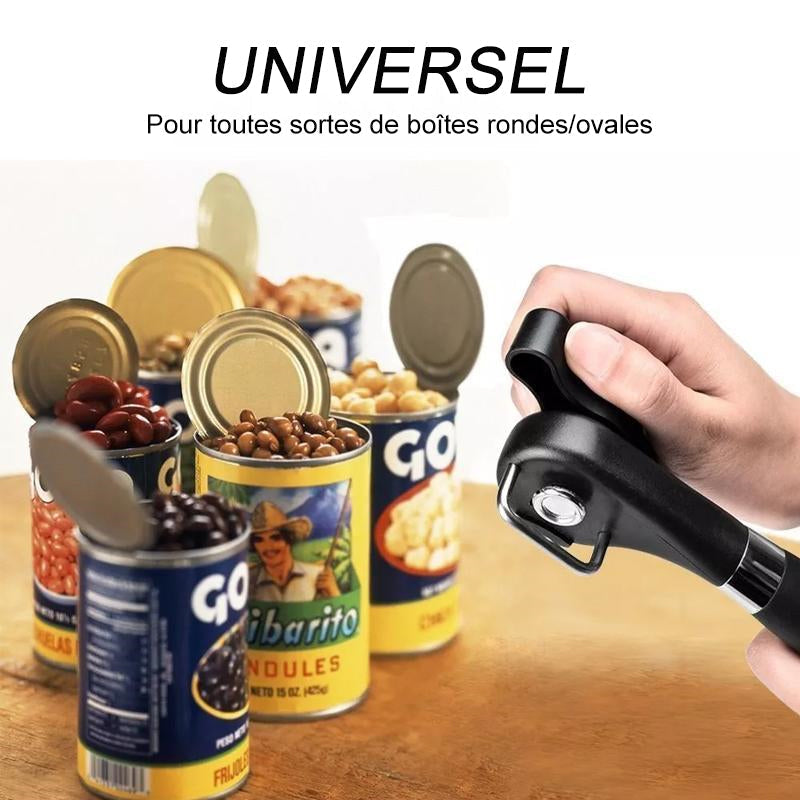 Safe-Cut Stainless Steel Can Opener | Kalsten