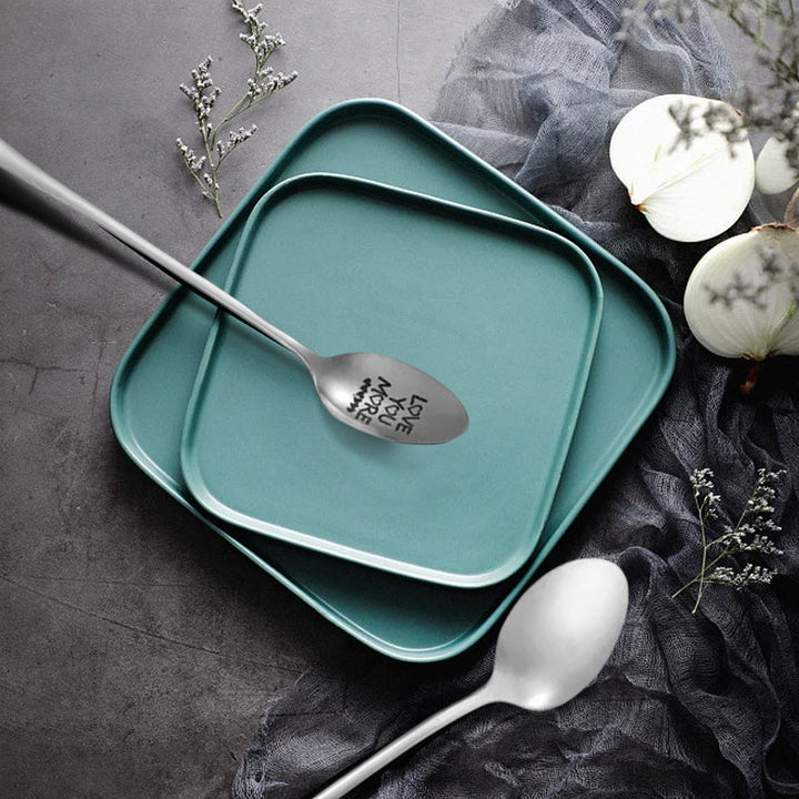Kalsten | Love You More' Engraved Spoon
