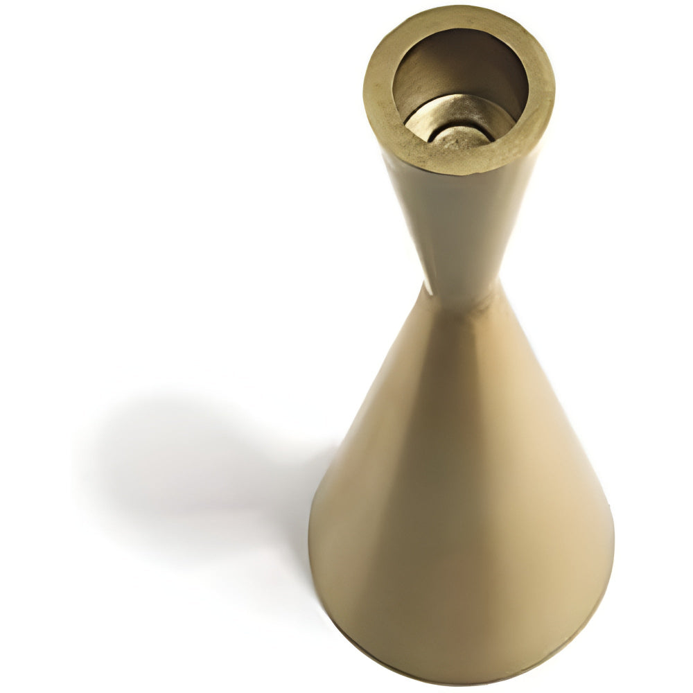 Kalsten | Sleek Nordic Brass Waist Candlestick| 3pcs Set