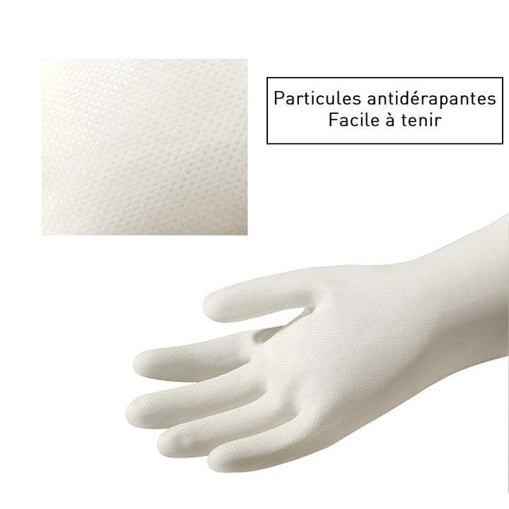 Durable velvet kitchen gloves (4 pairs) | Kalsten