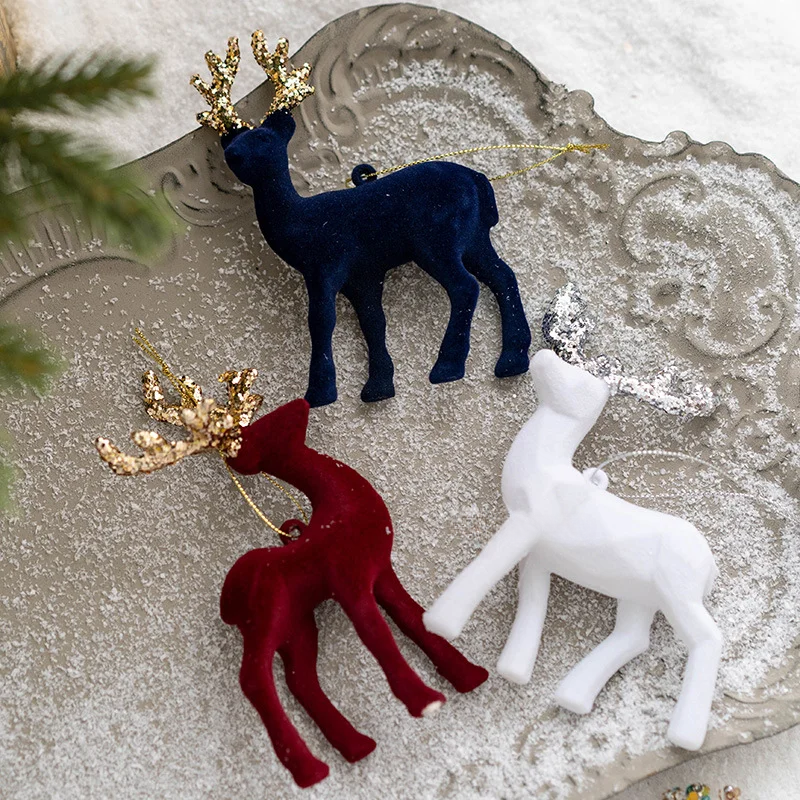 Sparkling Deer Ornament – Luxury Christmas Decoration for a Festive Atmosphere Kalsten
