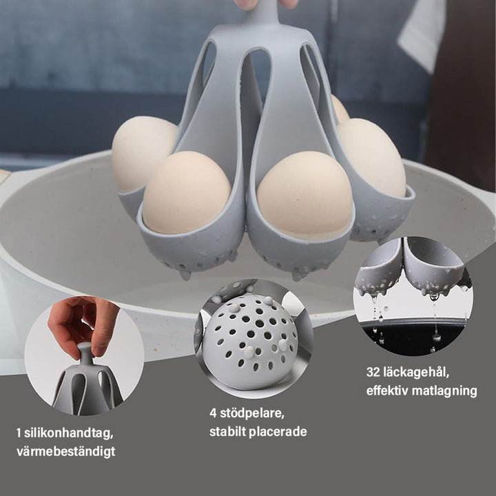 EasyPoach Silicone Egg Master — Enjoy perfectly cooked eggs stress-free that everyone loves | Kalsten