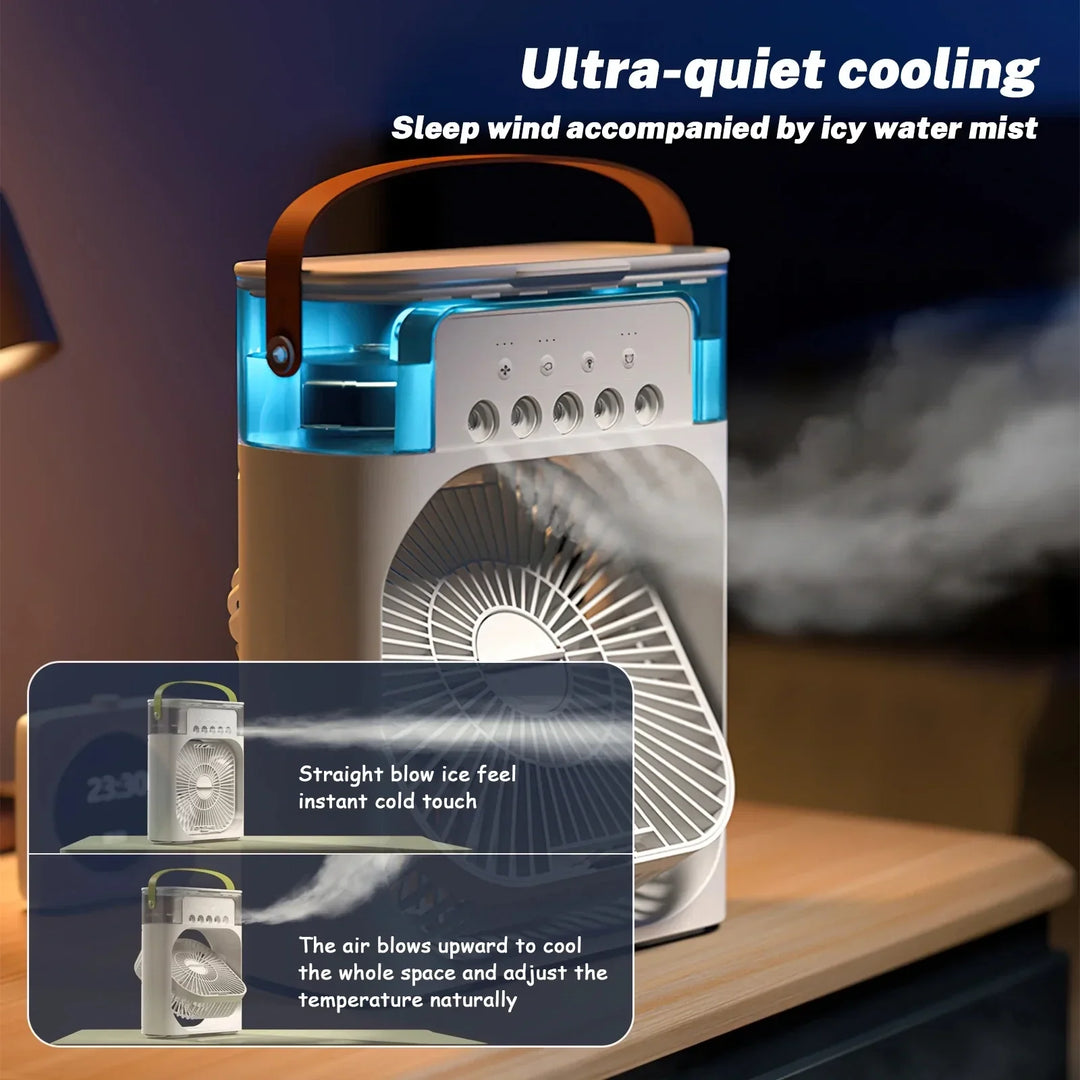 3-in-1 Portable Air Cooler with Humidifier and LED Night Lights | Kalsten