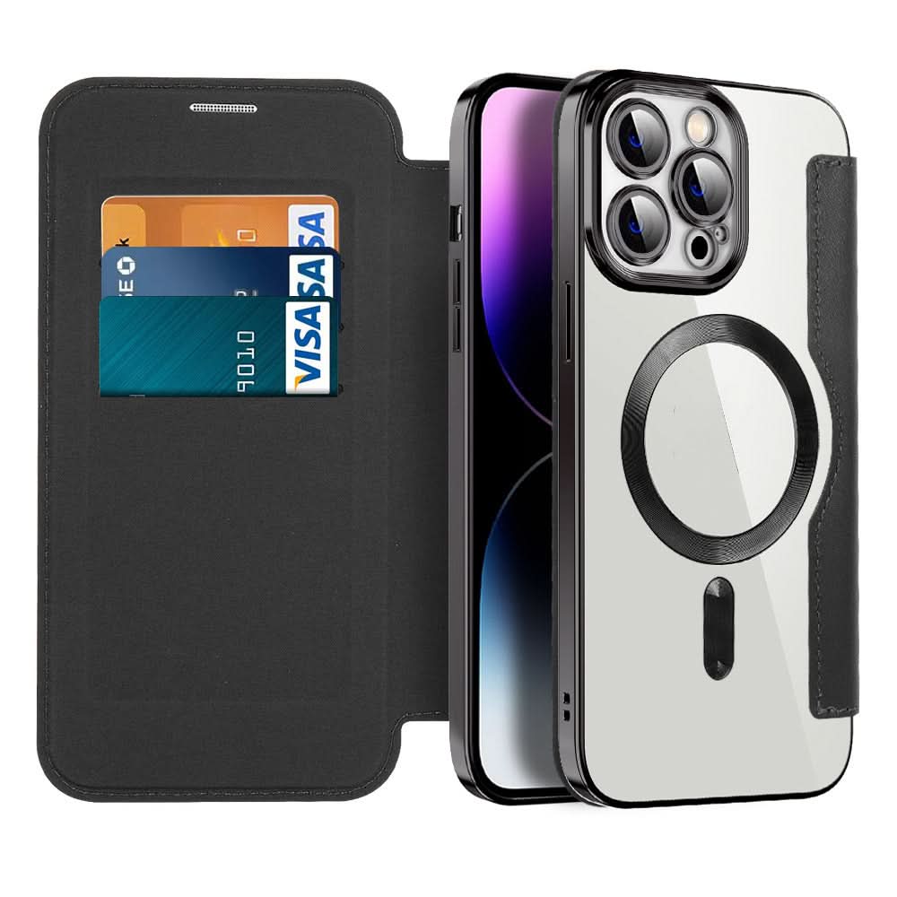 Skanto | Magnetic Leather Flip Case iPhone 11–14 Series
