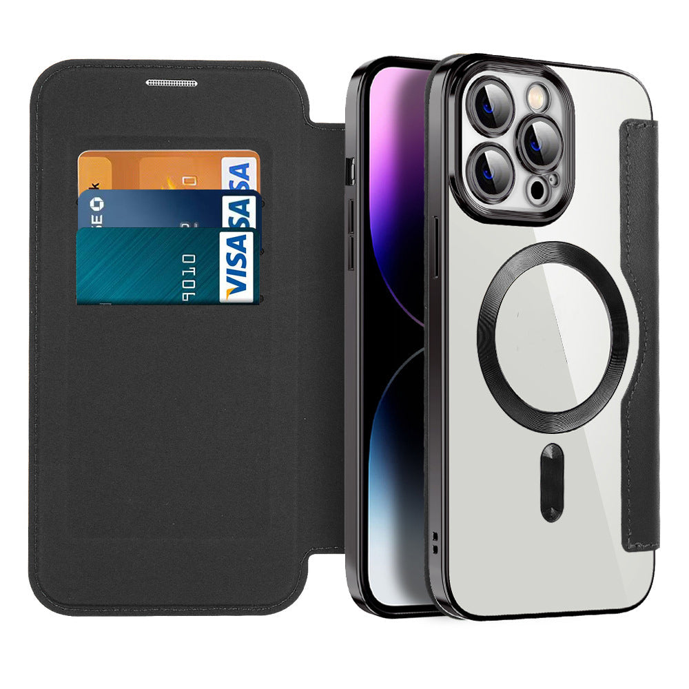 Flip Case with magnetic function for the phone