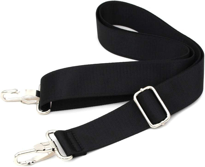 Kalsten | 47 inch bag replacement shoulder strap | Padded & Adjustable - Perfect for travel bags, laptop bags, briefcases, camera bags, messenger bags, diaper bags & more (Black)