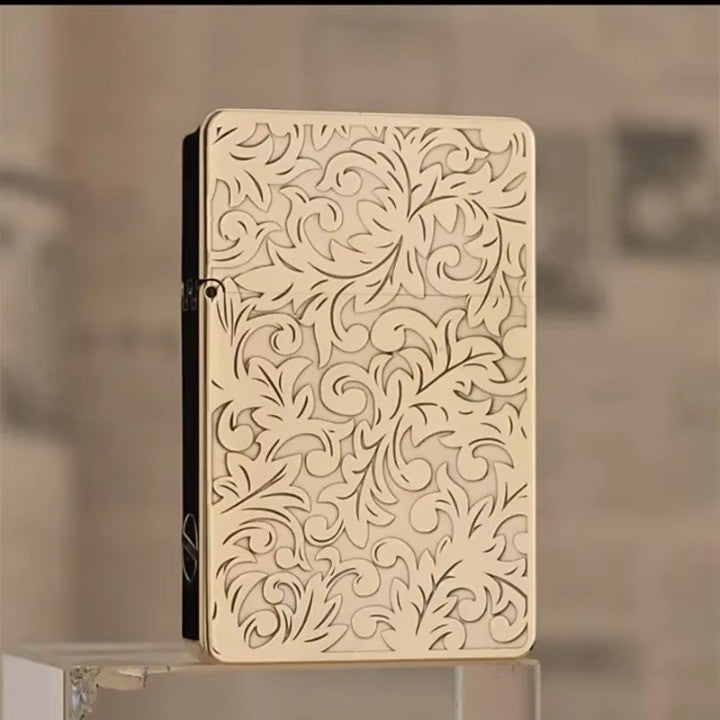 Classic Vintage Brass Windproof Lighter | Kalsten