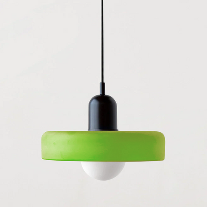 Skanto | Colored Glass Pendant Lamp | Elegant Bauhaus-Style Hanging Lamp | Design Lamp for Living Room and Dining Room