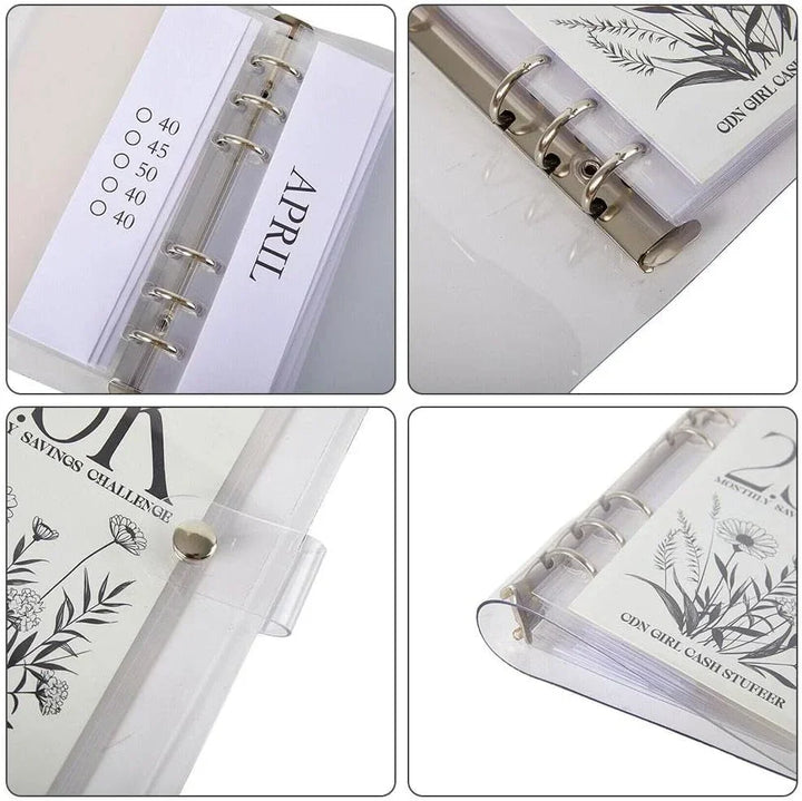12-Month Envelopes Money-Saving Challenge Binder | Kalsten