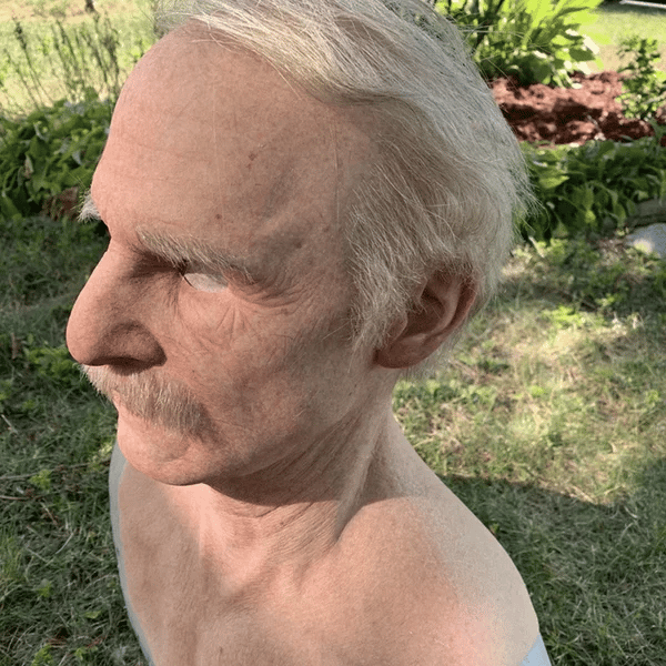 Kalsten | MaskEnigma Holloween Realistic Elderly Disguise