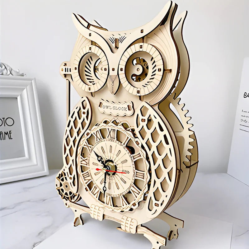 Super Wooden Mechanical Model Puzzle Set | Kalsten