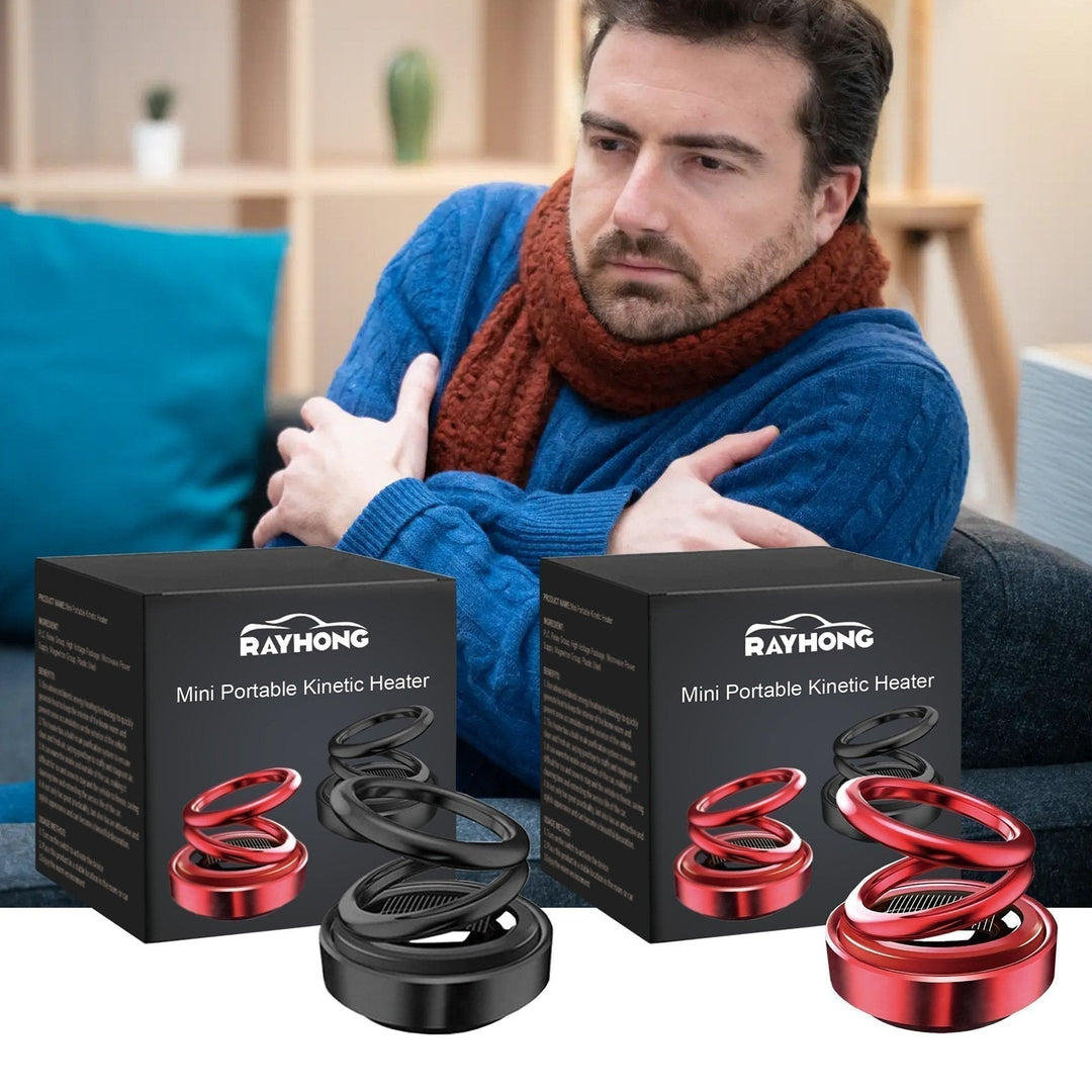 Kalsten | Portable Car Heater | Solar Rechargeable De-Icer | Fast Defrost Device for Cars & Homes