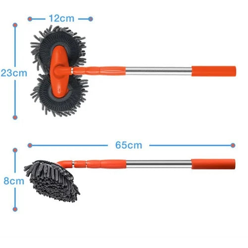 Extendable Double-Layer Car Wash Brush Skanto