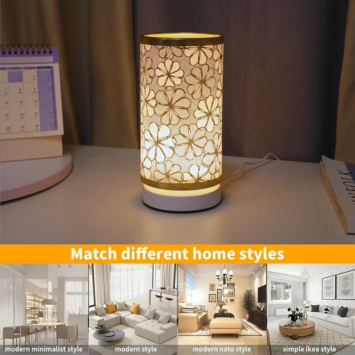 ModernLicht – Illuminated USB Table Lamp in Cylinder Kalsten