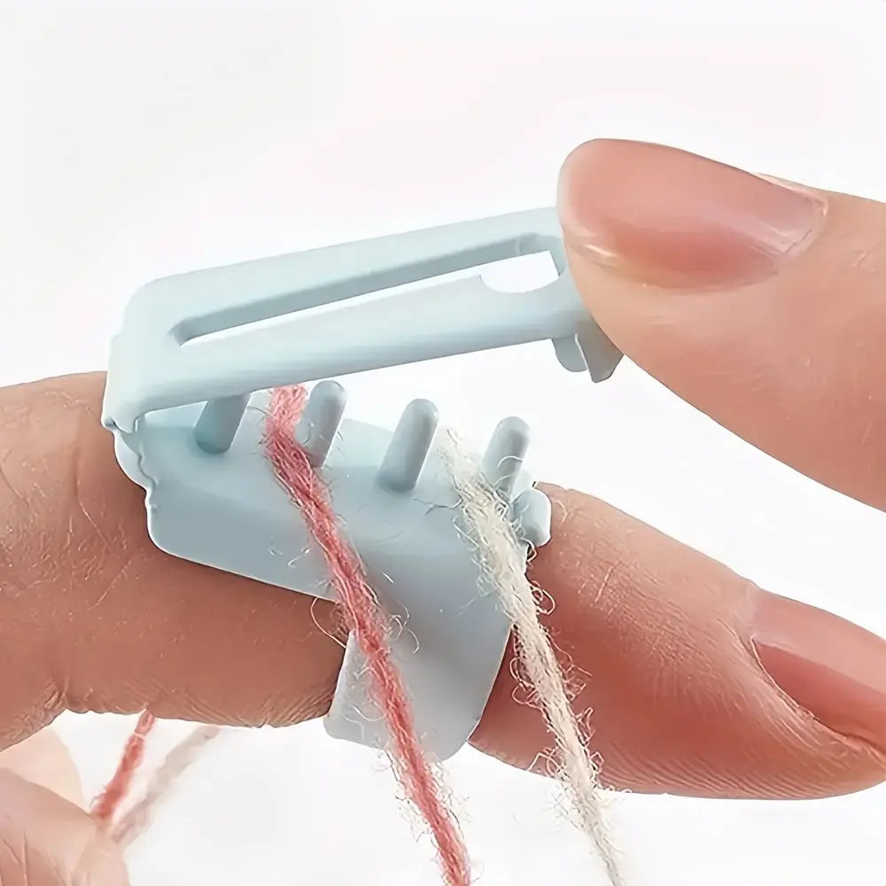 Kalsten | 5-piece Set Yarn Guide Ring – for comfortable and fast knitting & crocheting!