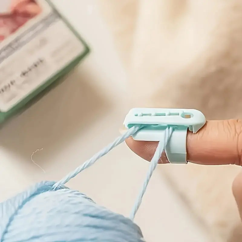 Kalsten | 5-piece Set Yarn Guide Ring – for comfortable and fast knitting & crocheting!