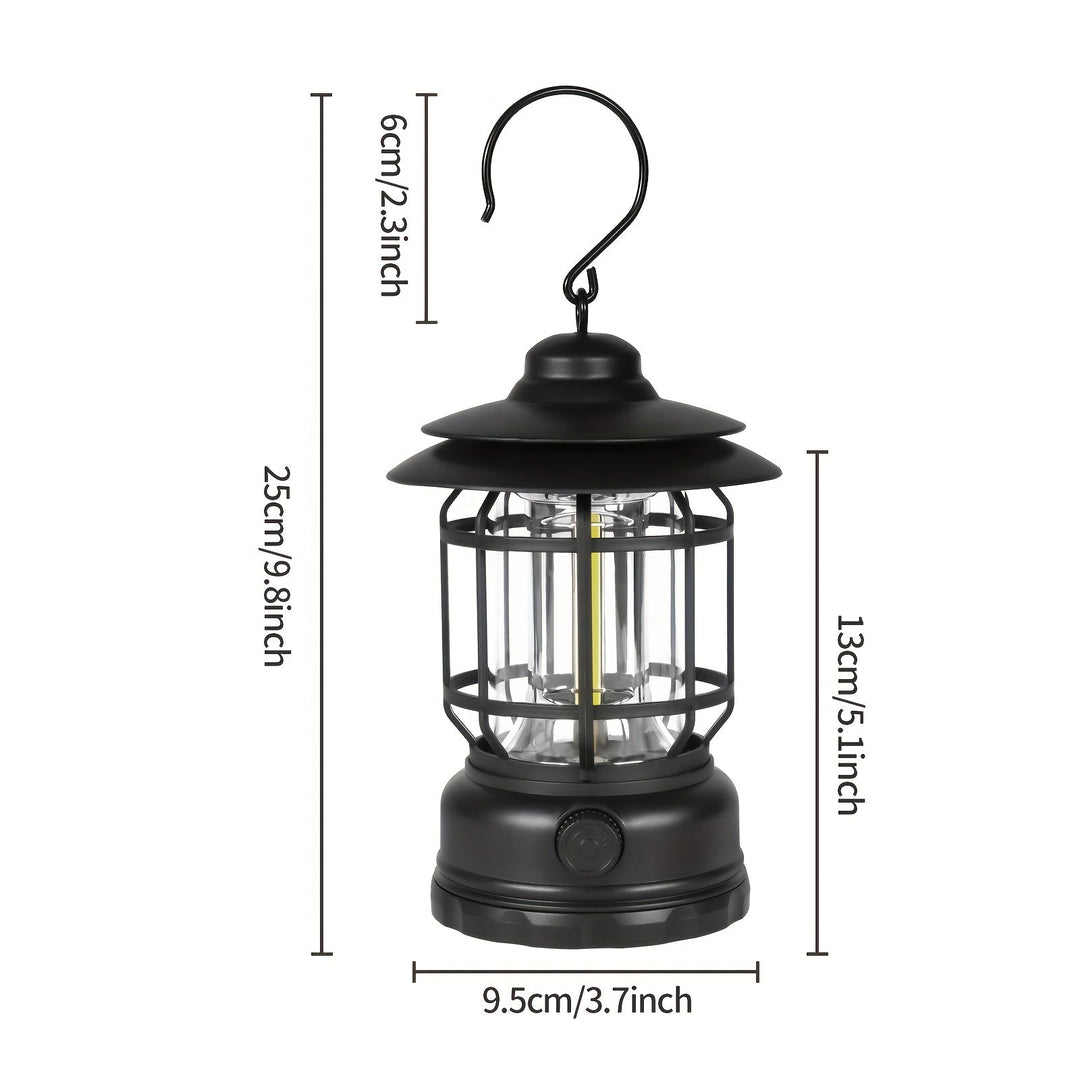 RetroGlow Lamp – Dimmable Rechargeable LED Outdoor Lighting | Kalsten