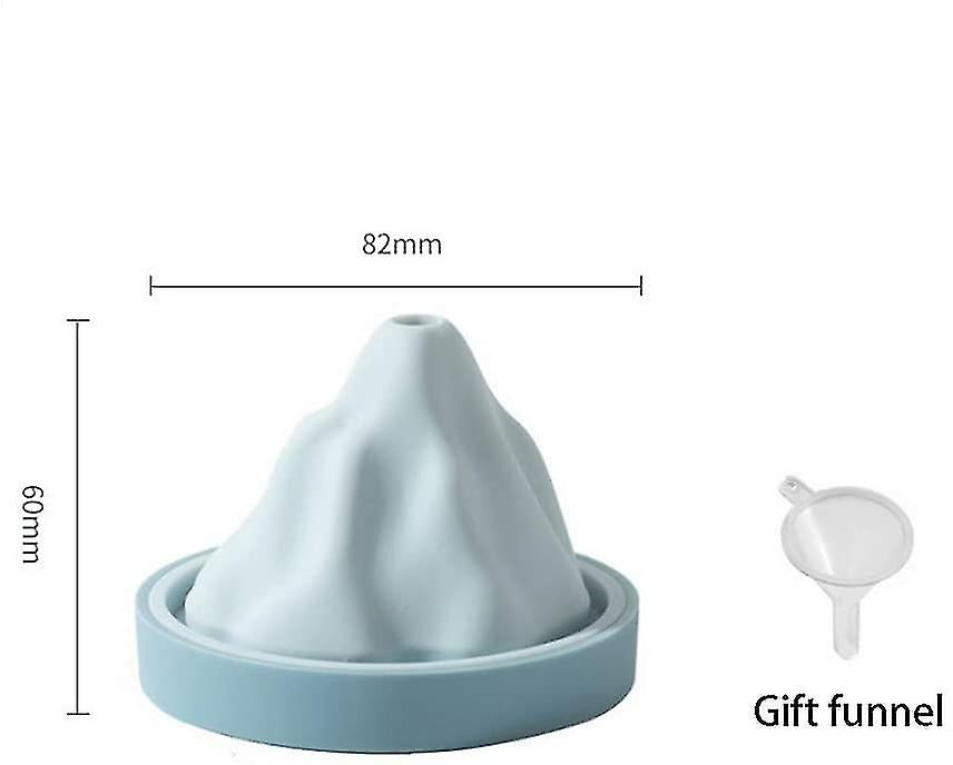 Reusable Silicone Snow Mountain Iceberg Ice Cube Mold with Lid | Kalsten