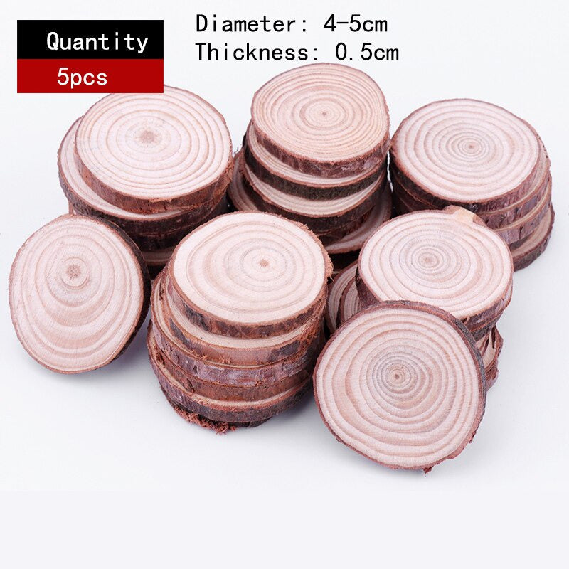 Natural Wood Slice Coasters | Kalsten