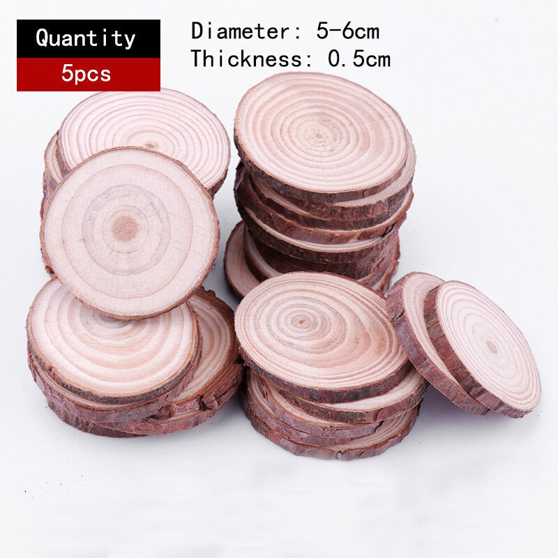 Natural Wood Slice Coasters | Kalsten