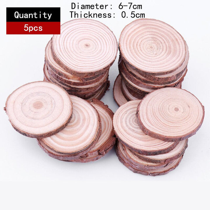 Natural Wood Slice Coasters | Kalsten