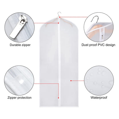 BowLift | 6-piece: Zilink Clear Garment Bag