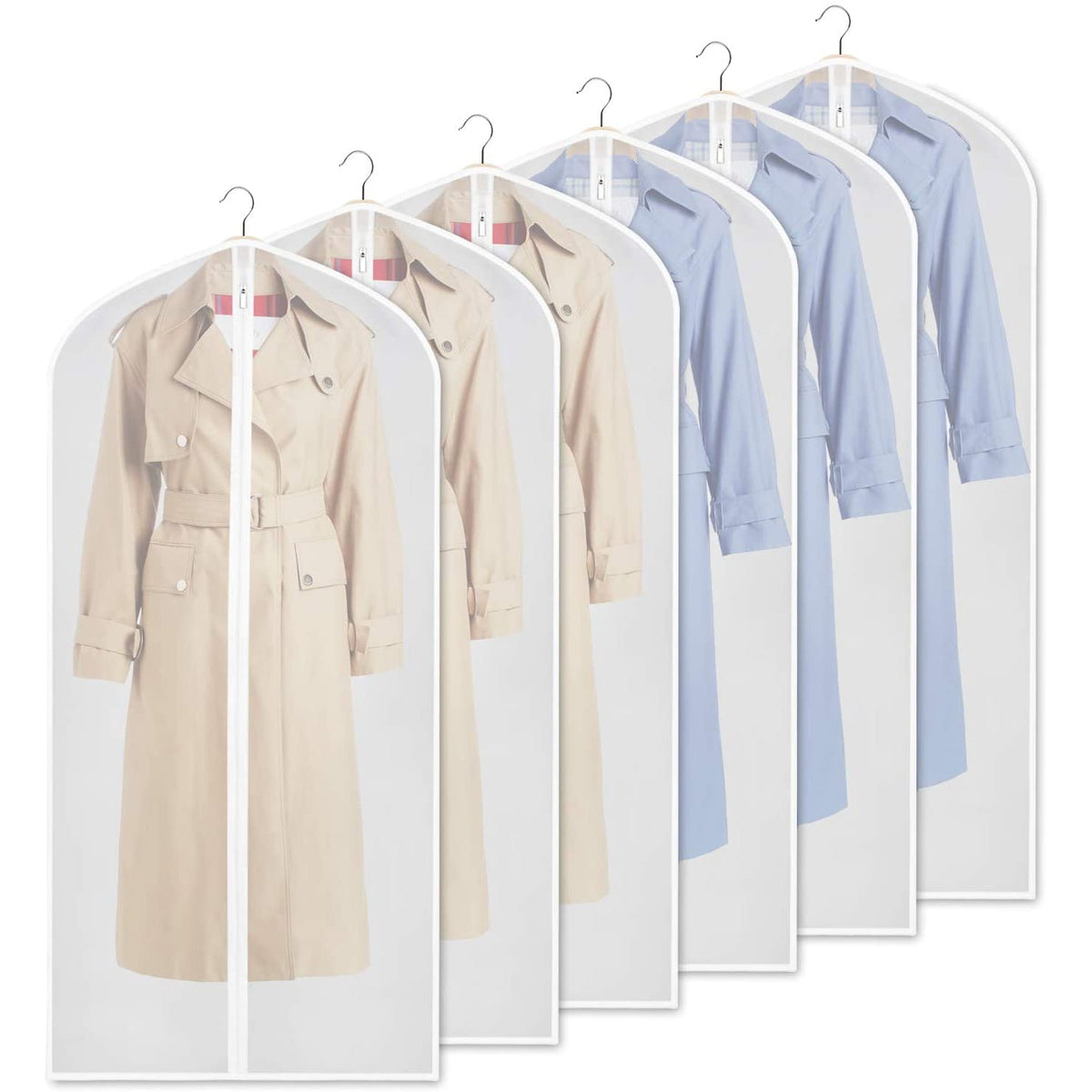 BowLift | 6-piece: Zilink Clear Garment Bag