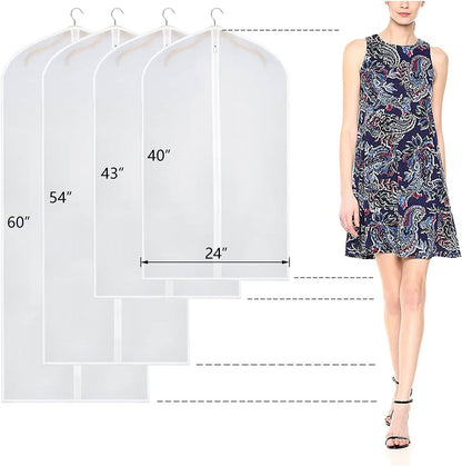 BowLift | 6-piece: Zilink Clear Garment Bag