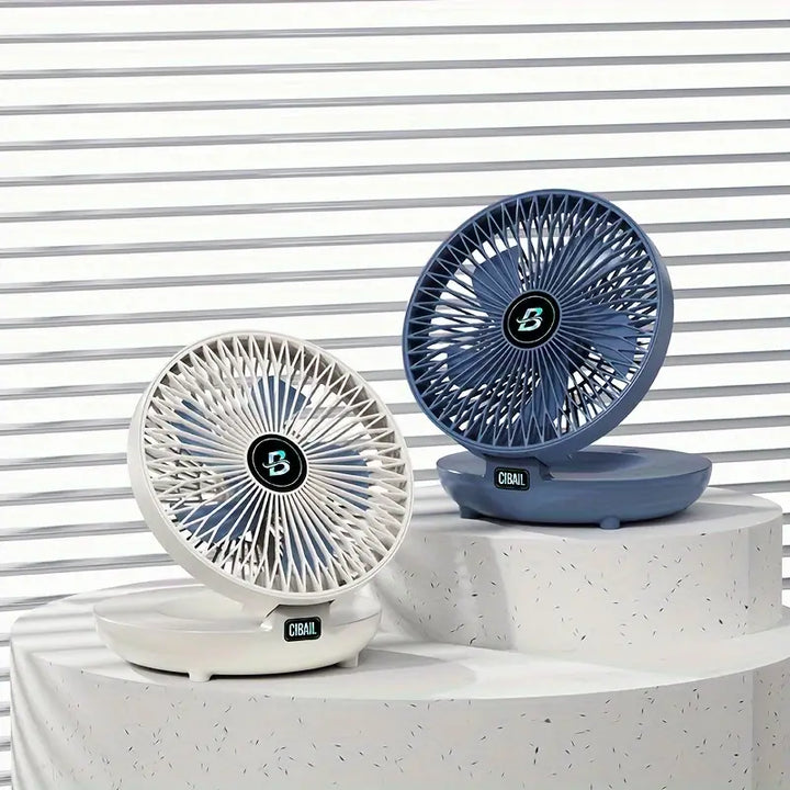 Portable Wall Fan | Multifunctional, USB Rechargeable & Whisper Quiet for Home, Office & Outdoor Use | Kalsten