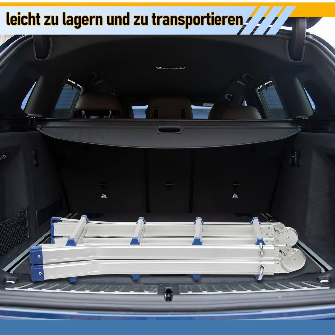 Telescopic ladder Multifunctional ladder 3 in 1 Aluminum ladder | Kalsten