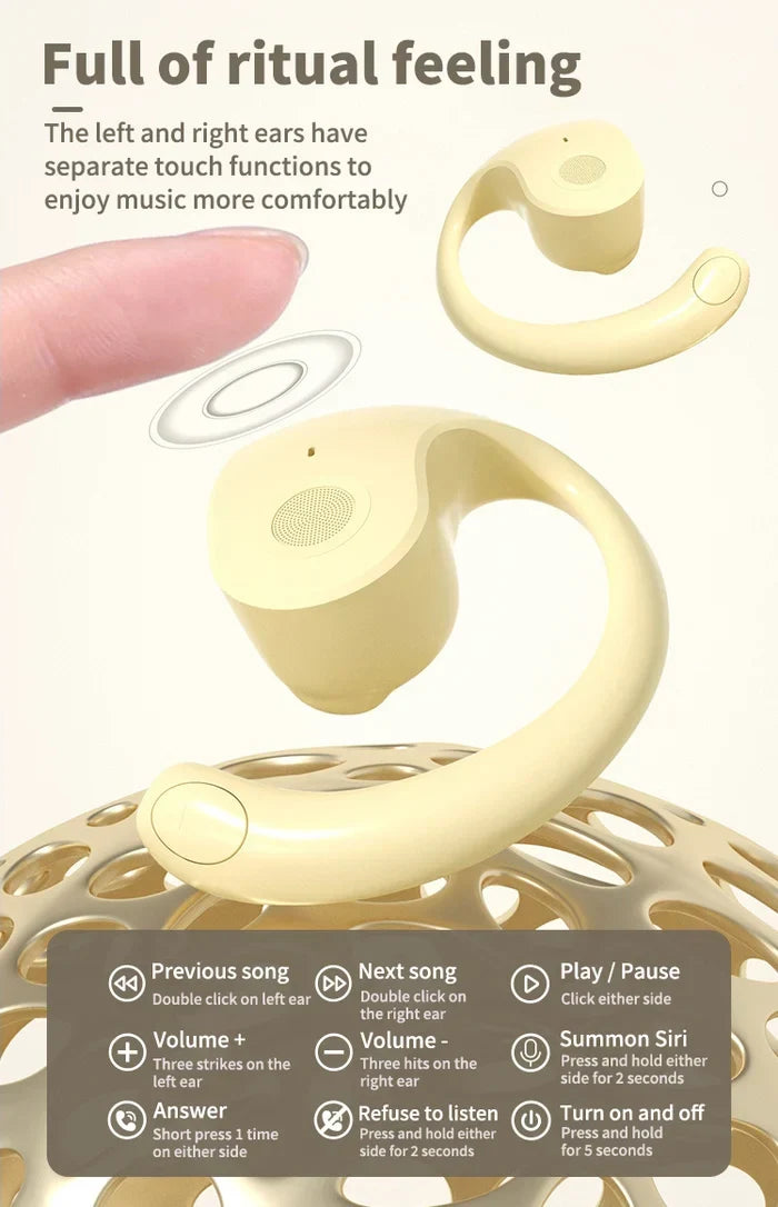 BowLift | High Quality - Earphone Wireless Bluetooth