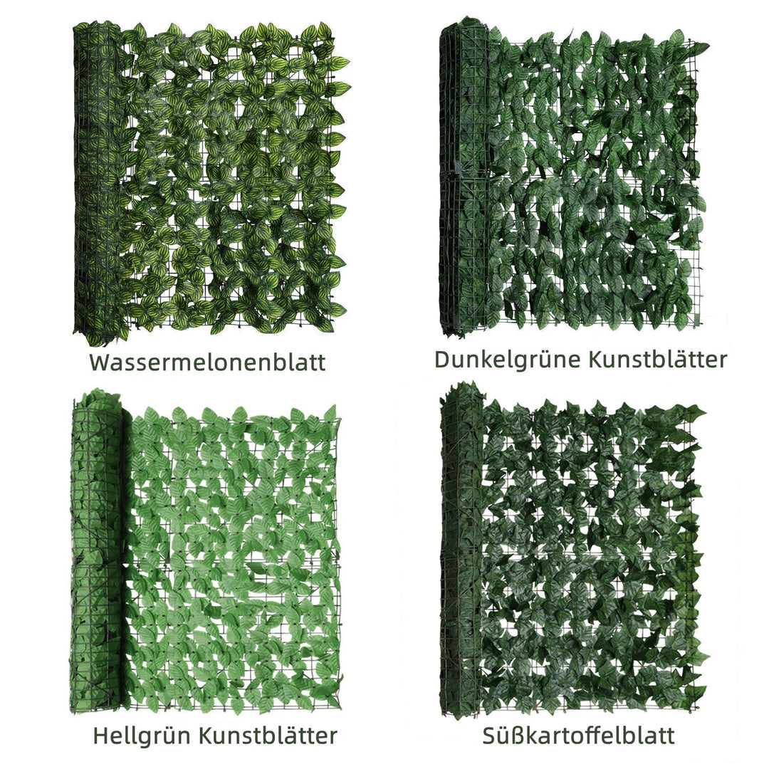 Artificial Ivy Hedge Privacy Screen 1x3m | Kalsten
