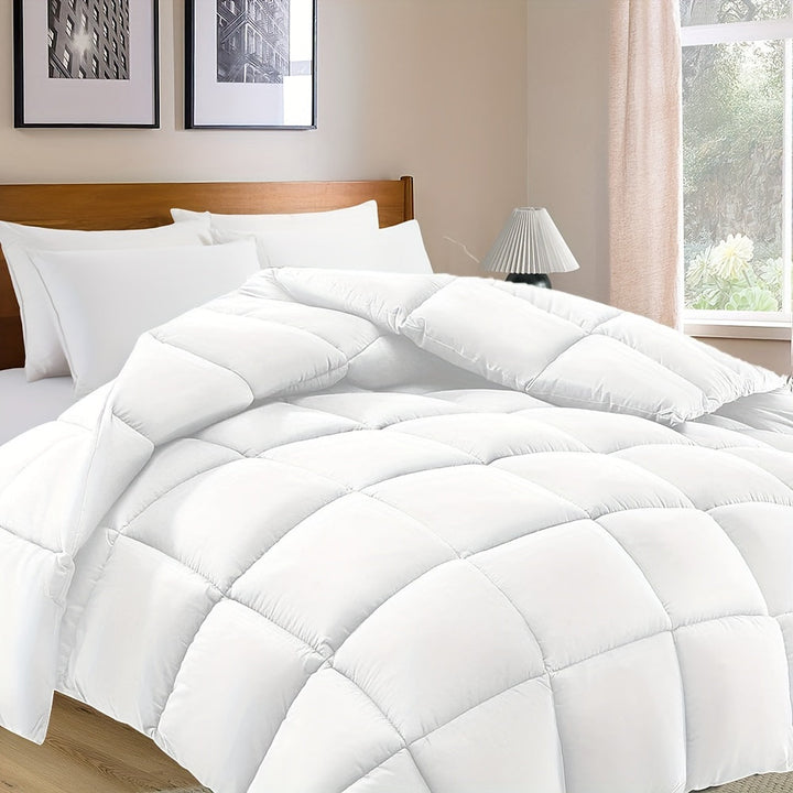 Luxury Seasonal Duvet with Reversible Design and Microfiber Filling Kalsten