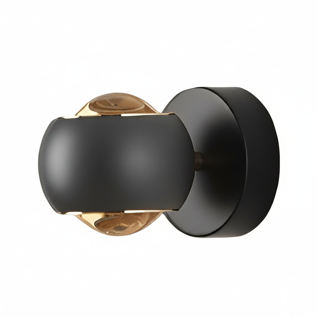 LED Wall Washer Sconce | Round Up Down Aluminum 7W 10cm / 4in Modern Art Gallery Light | Kalsten